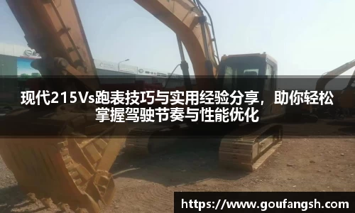 现代215Vs跑表技巧与实用经验分享，助你轻松掌握驾驶节奏与性能优化